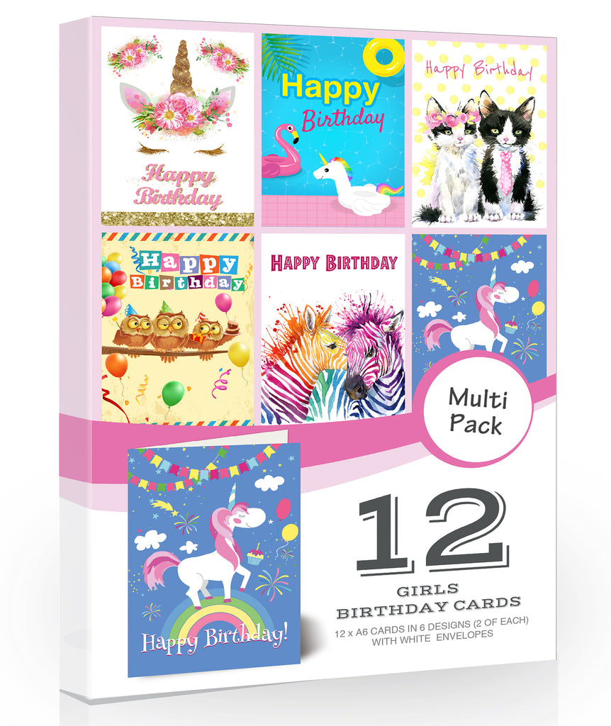 Girls Birthday Cards By Olivia Samuel