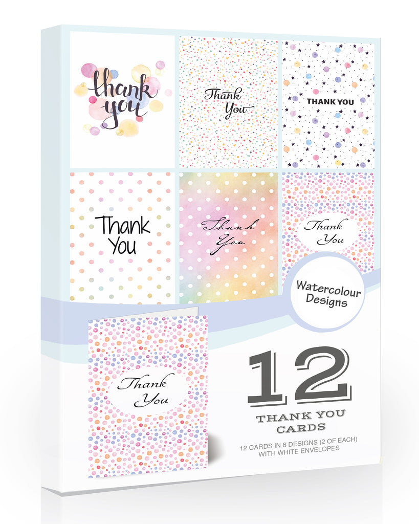 Olivia Samuel Watercolour Thank You Cards SCP0215