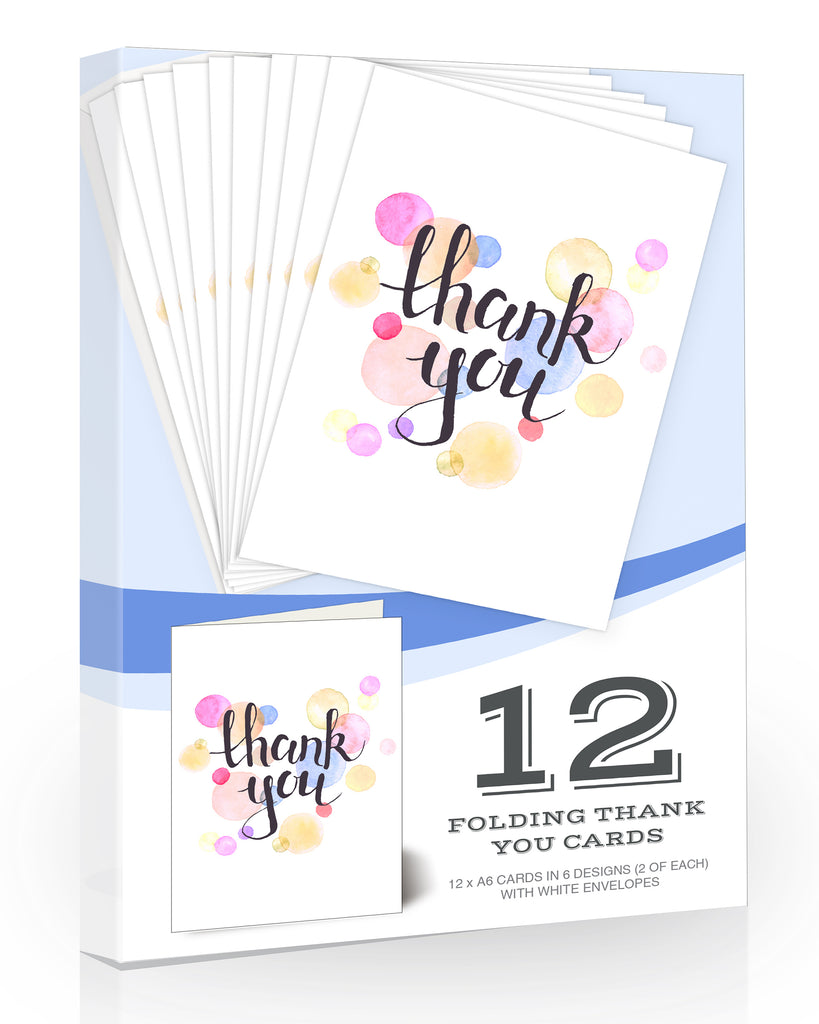 Watercolour Thank-You-Cards-and-Envelopes by Olivia Samuel